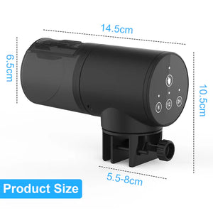 Black camera lens with measurement details on a white background at Pet Servo