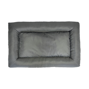 Gray pet bed on a white background at Pet Servo