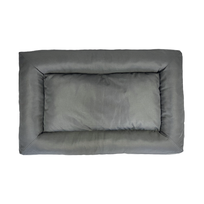 Gray pet bed on a white background at Pet Servo