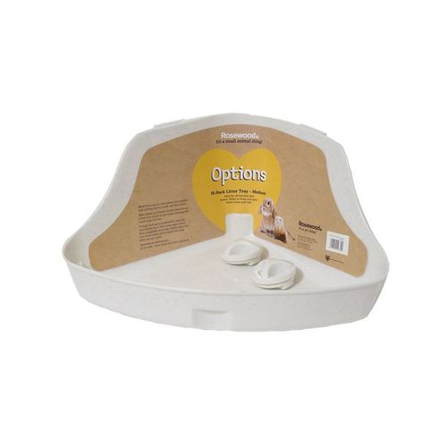 Rosewood - Corner Litter Tray M/L
