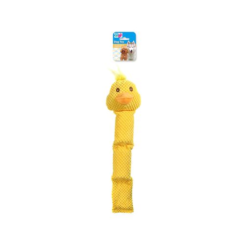 Paw Play - Plush Squeak Chicken Pet Toy Yellow