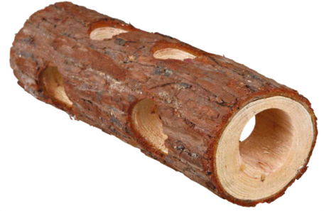 YES4PETS - Wooden Hamster Tunnel Toy 20CM - Petservo