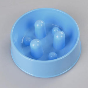 Blue silicone mold with spherical cavities on a gray background at Pet Servo