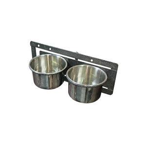 YES4PETS - Medium Pet Feeder Bowl Set for Coop & Cage - Pet Servo