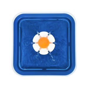 YES4PETS Automatic Electric Pet Water Fountain with LED - Pet Servo