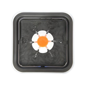 YES4PETS Automatic Electric Pet Water Fountain LED Black - Pet Servo