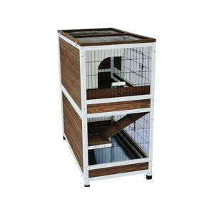 Buy YES4PETS 118cm XL Double Storey Rabbit Hutch&Cage with Tray-PetServo