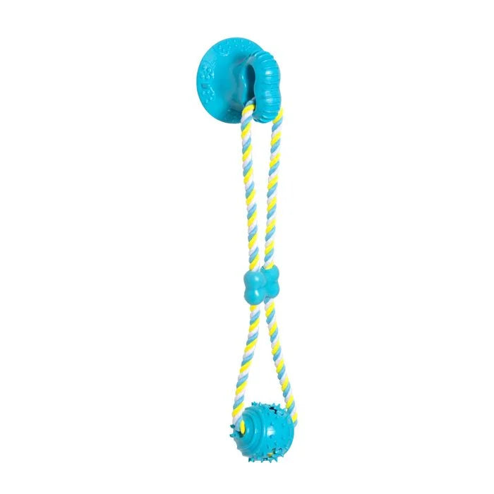 Happy Tails - Suction Ball Tug Dog Toy