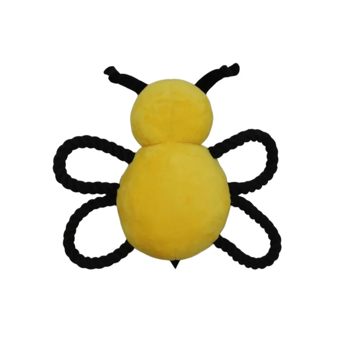 Happy Tails - 31 x 28 x 8cm Rope Bee Dog Toy