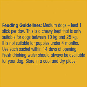 Pedigree - Dentastix Medium Dental Dog Treats Daily Oral Care Chews 7 Pack - Petservo