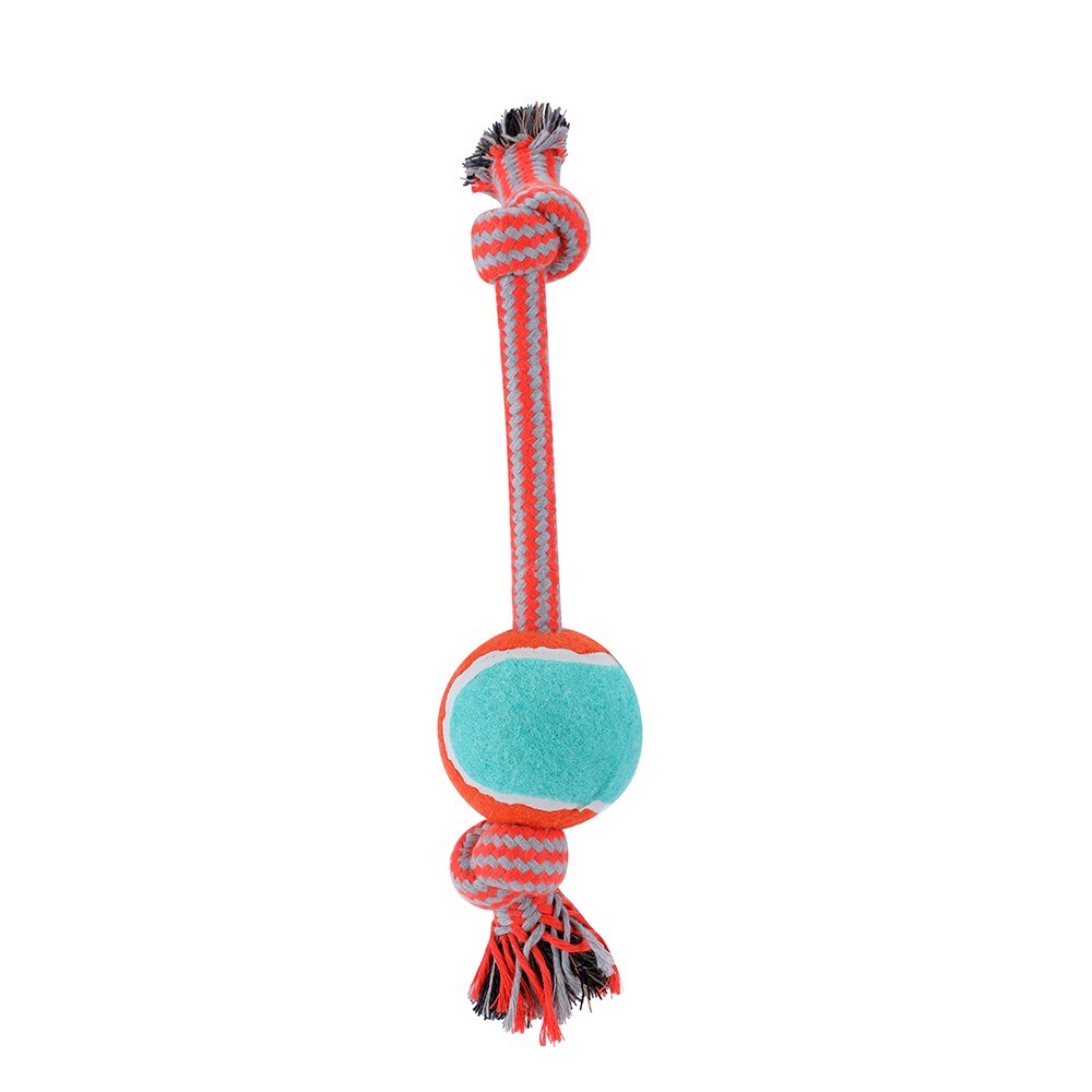 Paws & claws - Super tuggers tenis ball rope