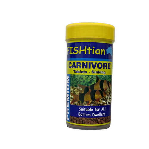Fishtian - Carnivore Tablet Sinking Fish Food - 100ml