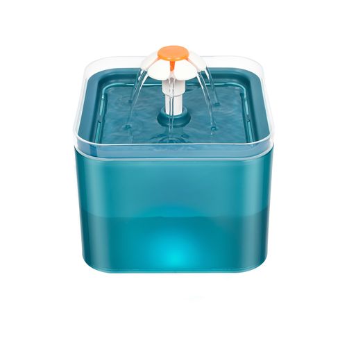 YES4PETS Automatic Electric Pet Water Fountain LED Green - Pet Servo