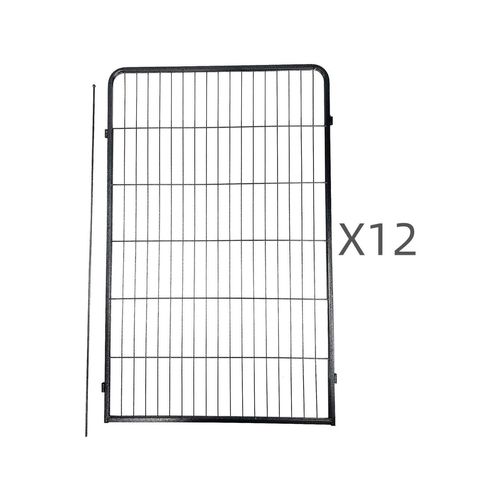 YES4PETS - 12 Panel 120cm Heavy Duty Pet Playpen - Pet Servo