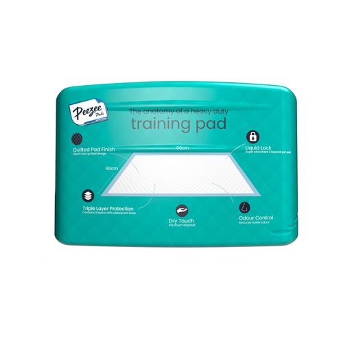 Paws & Claws 56x56cm Antibacterial Pet Training Pads 100 Pack petservo