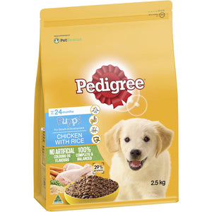 Pedigree - Puppy Dry Dog Food Chicken With Rice 2.5kg - Petservo