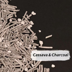 YES4PETS - 16KG Cassava Charcoal Tofu Cat Litter - Pet Servo