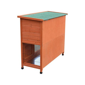 YES4PETS 120cm XL Double Storey Rabbit Hutch Cage with Tray - PetServo-2