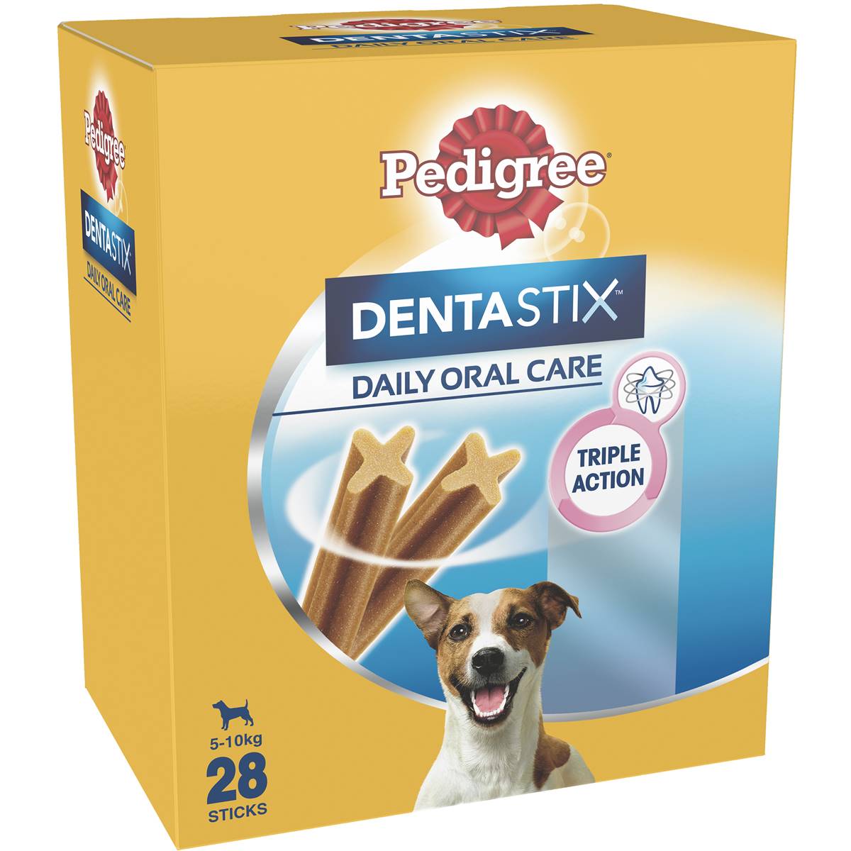 Pedigree Dentastix Small Dental Dog Treats - 28 Pack - PetServo