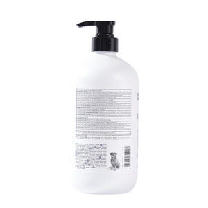 White bottle with black pump on a white background at Pet Servo