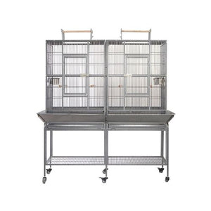 YES4PETS - XL 184cm Bird Cage Aviary with Divider - Pet Servo