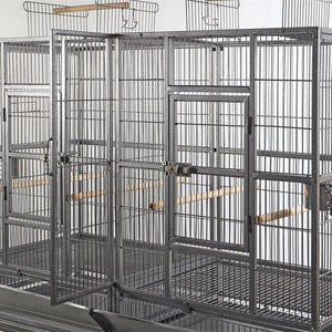 YES4PETS - XL 184cm Bird Cage Aviary with Divider - Pet Servo