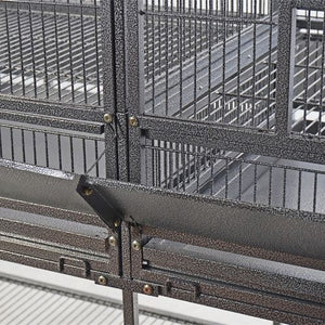 YES4PETS - XL 184cm Bird Cage Aviary with Divider - Pet Servo