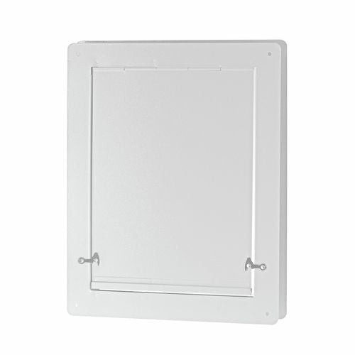 Pinnacle Hardware - 405 x 330mm White Pet Door - petservo