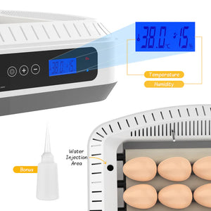 Advwin - 35 Egg Incubator Automatic Turning - Petservo-3