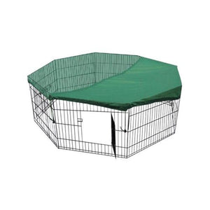 YES4PETS - 30' Dog Playpen Exercise Puppy Fence with Cover - Pet Servo