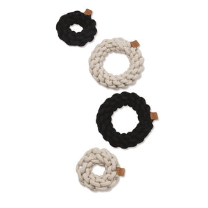 M-PETS - COTO White/Black Ring - petservo