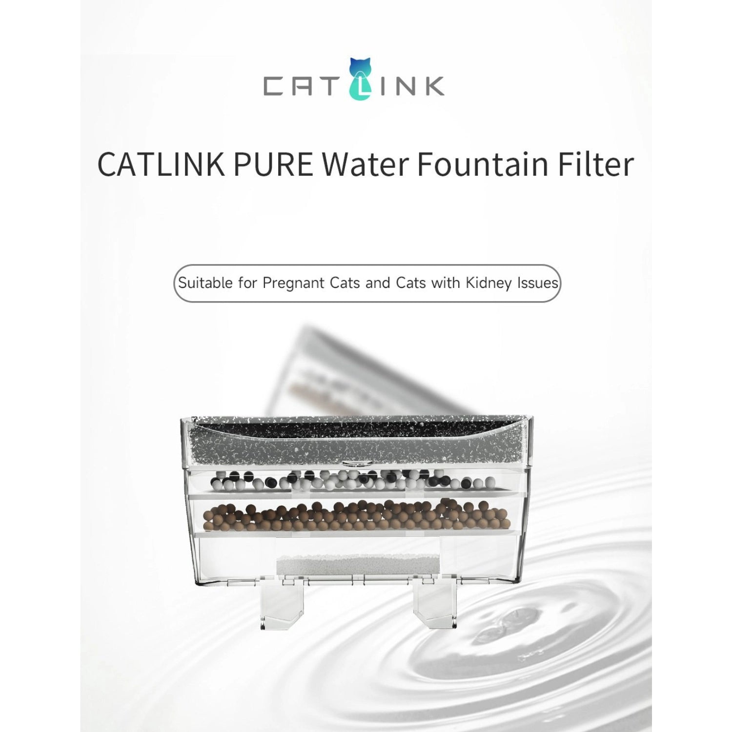 CATLINK - PURE Water Fountain Filter-5 pcs - Petservo