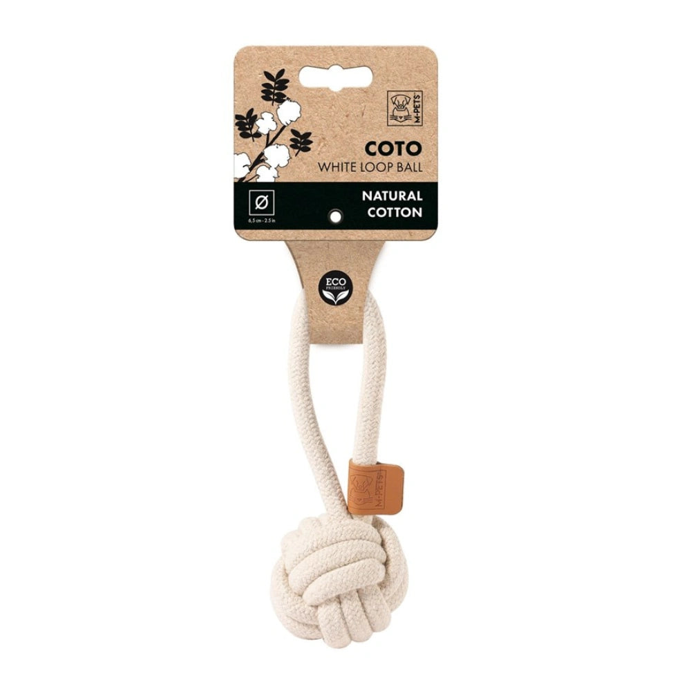M-PETS - COTO Loop Ball Dog Toy - petservo