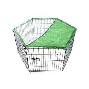 YES4PETS 6 Panel Dog Cat Exercise Playpen with Cover - Pet Servo