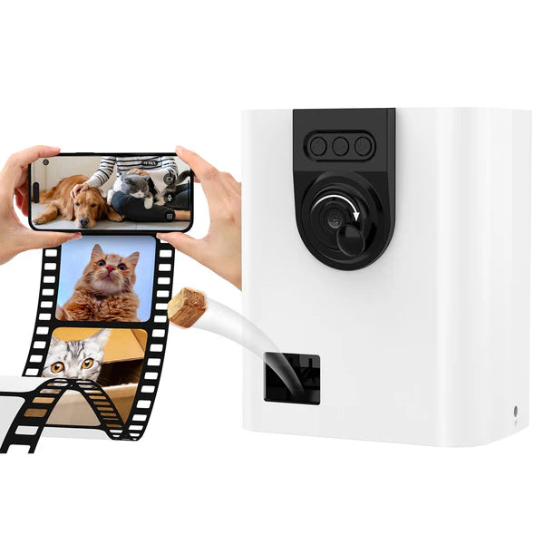 ADVWIN - Pet Camera with Treat Dispenser WiFi