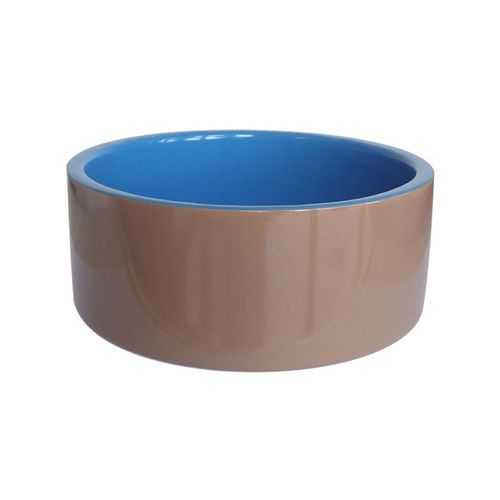 Pet Servo - Deluxe Ceramic Pet Bowl - Blue 17cm