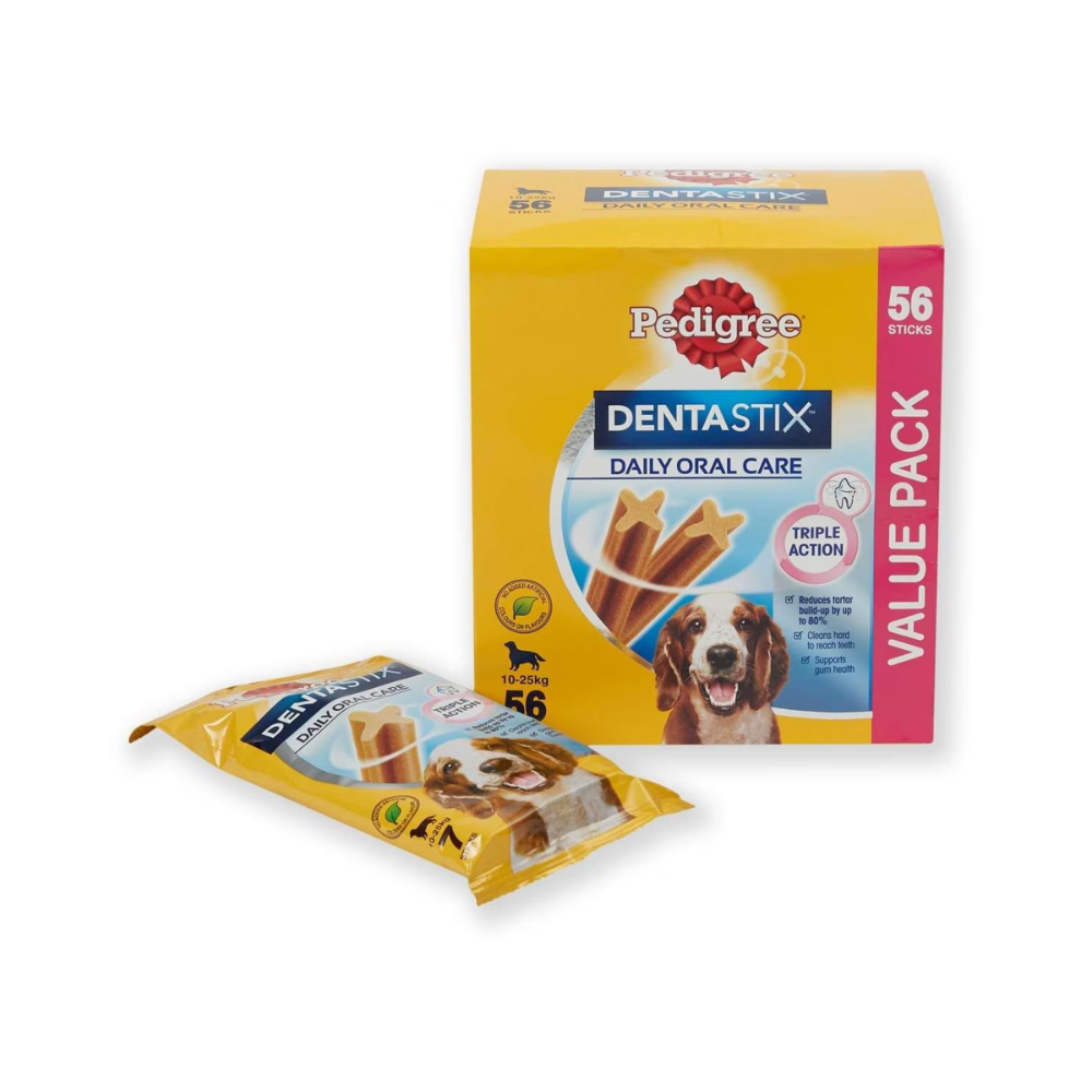 Pedigree - Dentastix 56 Pack - Medium Breeds - Petservo