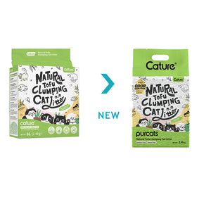 CATURE - Tofu Clumping Cat Litter Green Tea - PetServo