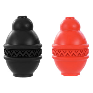 Black and red textured objects on a white background at Pet Servo