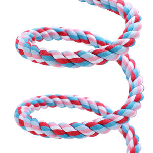 YES4PETS - 2x XL Spiral Rope Bird Toys for Parrots - Pet Servo