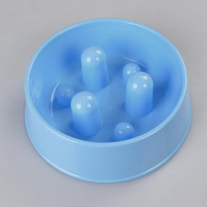 Blue silicone mold with spherical cavities on a gray background at Pet Servo