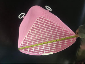 YES4PETS - 2X M Corner Pet Toilet Tray for Small Pets - Pet Servo