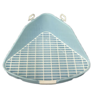 YES4PETS - 2X M Corner Pet Toilet Tray for Small Pets - Pet Servo