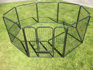YES4PETS - 16-Panel 80cm Heavy Duty Pet Playpen - Pet Servo