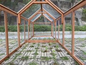 YES4PETS - 5M Large Chicken Coop Run- Petservo