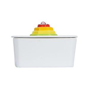 YES4PETS Ceramic Pet Water Fountain - Dog & Cat Feeder Bowl - PetServo