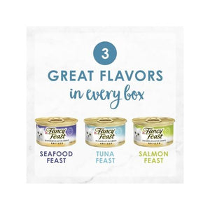 Fancy Feast - 85g Classic Grilled Seafood Wet Cat Food - 24 Pack - petservo