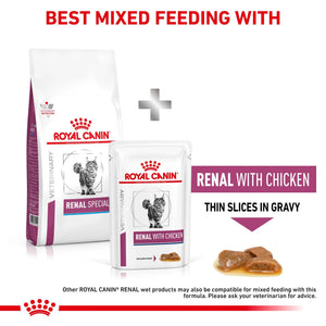 Royal Canin - Veterinary Diet Renal Special Adult Dry Cat Food 2kg - Petservo
