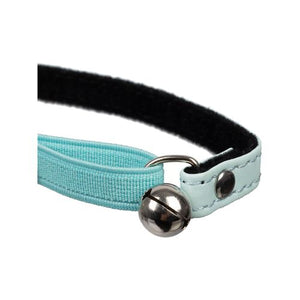 Happy Tails - Dual Bell Cat Collar - Blue - petservo