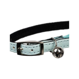 Happy Tails - Dual Bell Cat Collar - Blue - petservo